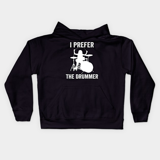 I prefer the Drummer Band Concert Kids Hoodie by DragonTees